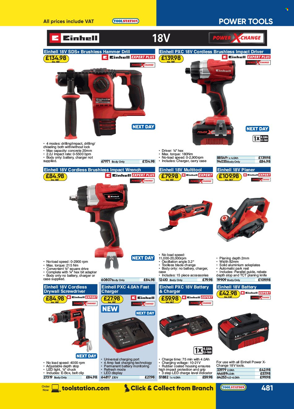Toolstation offer . Page 481.