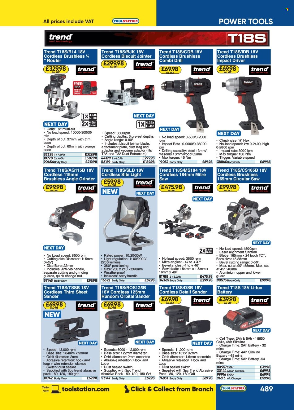Toolstation offer . Page 489.