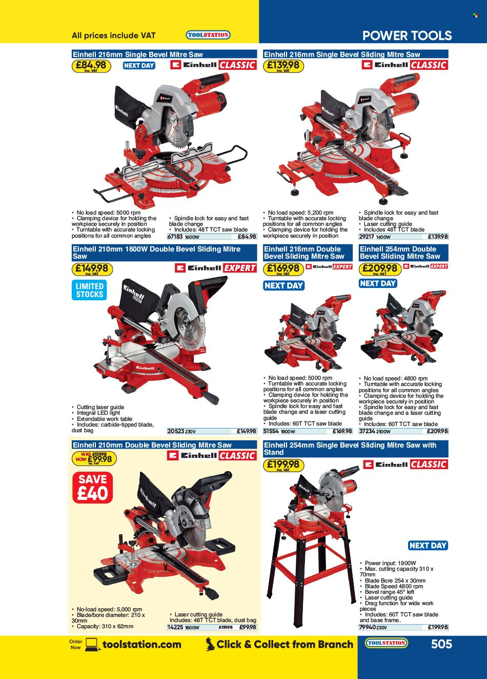 Toolstation offer . Page 505.