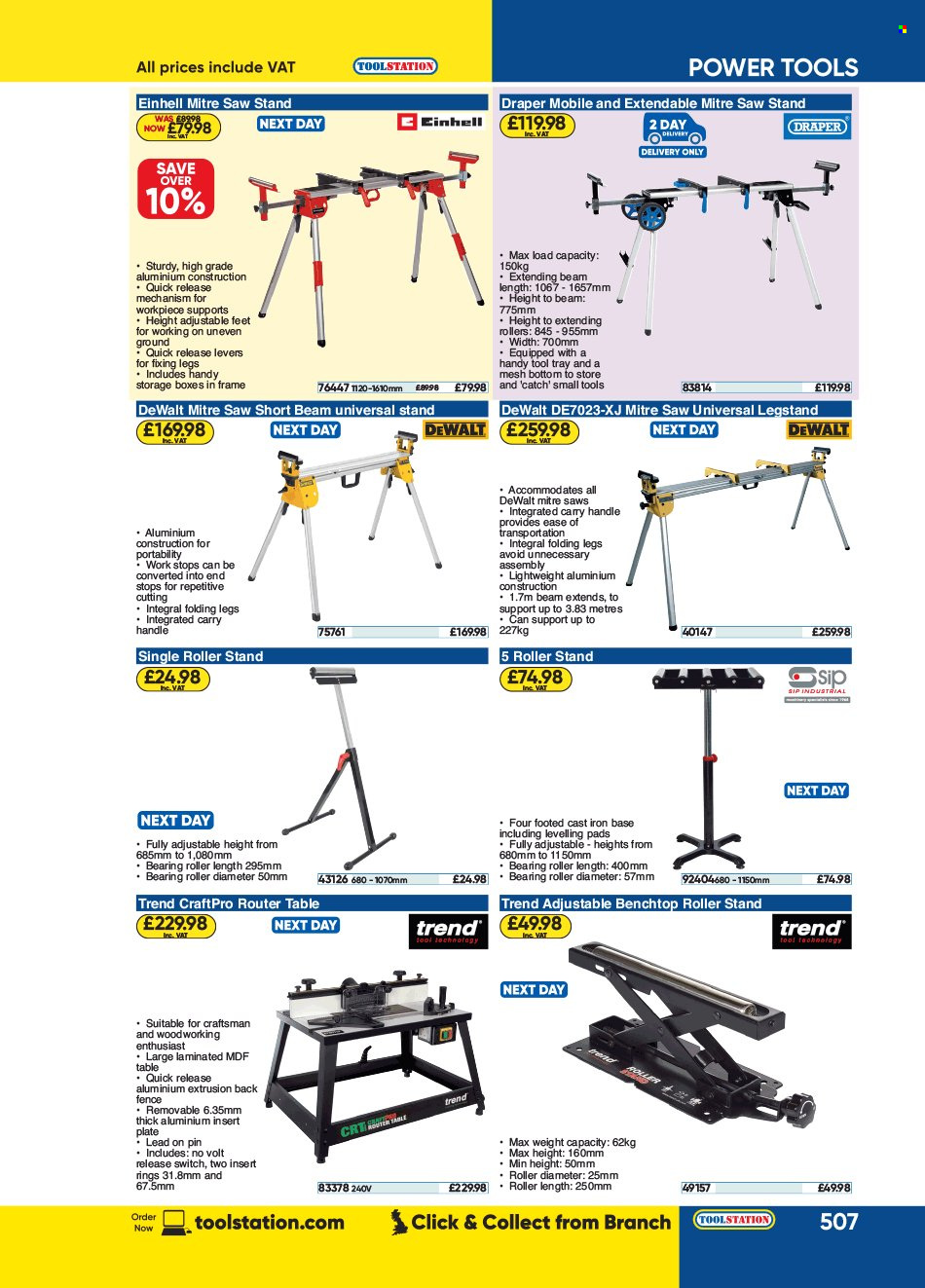 Toolstation offer . Page 507.
