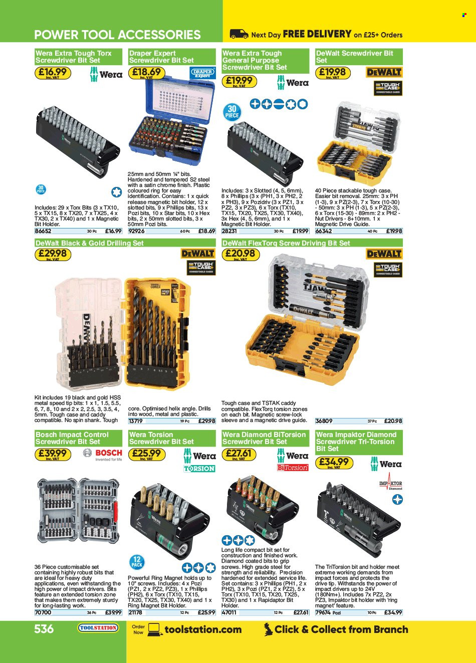 Toolstation offer . Page 536.