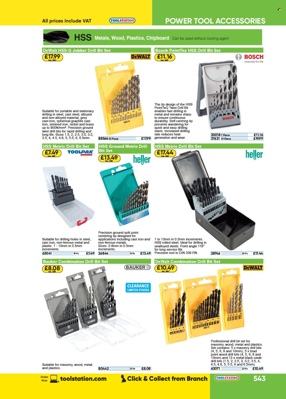 Toolstation offer . Page 543.