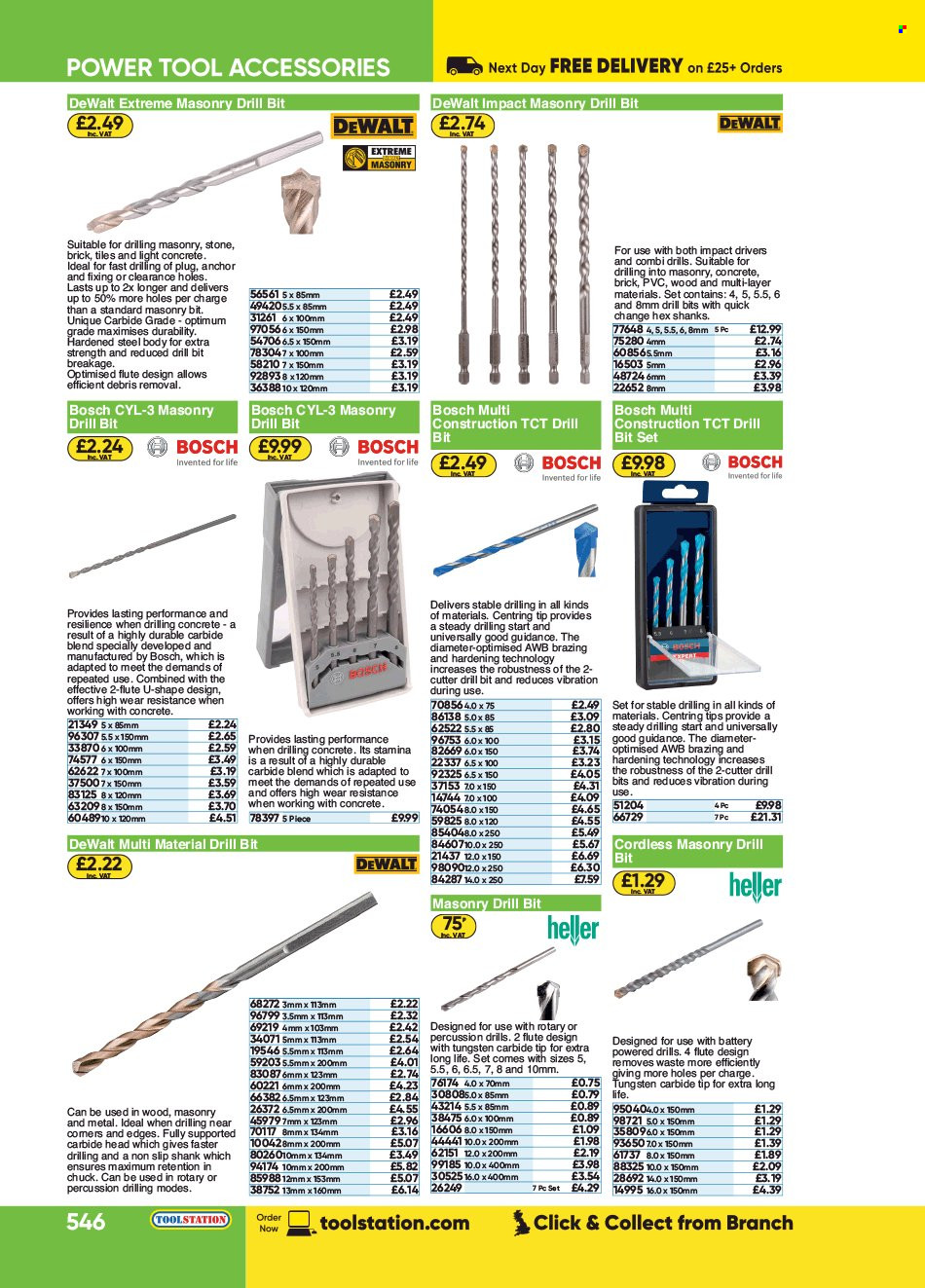 Toolstation offer . Page 546.
