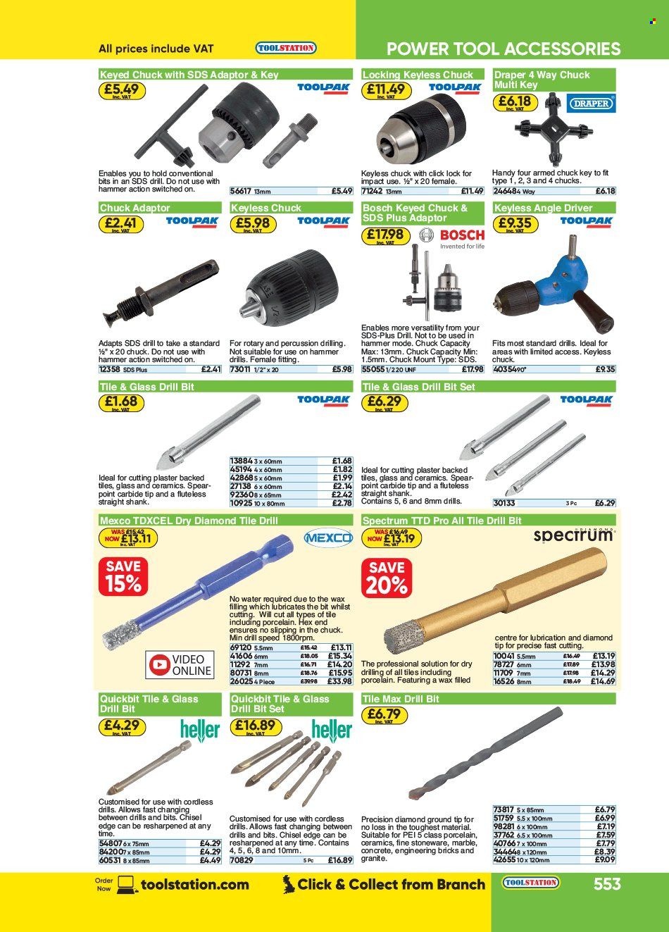 Toolstation offer . Page 553.