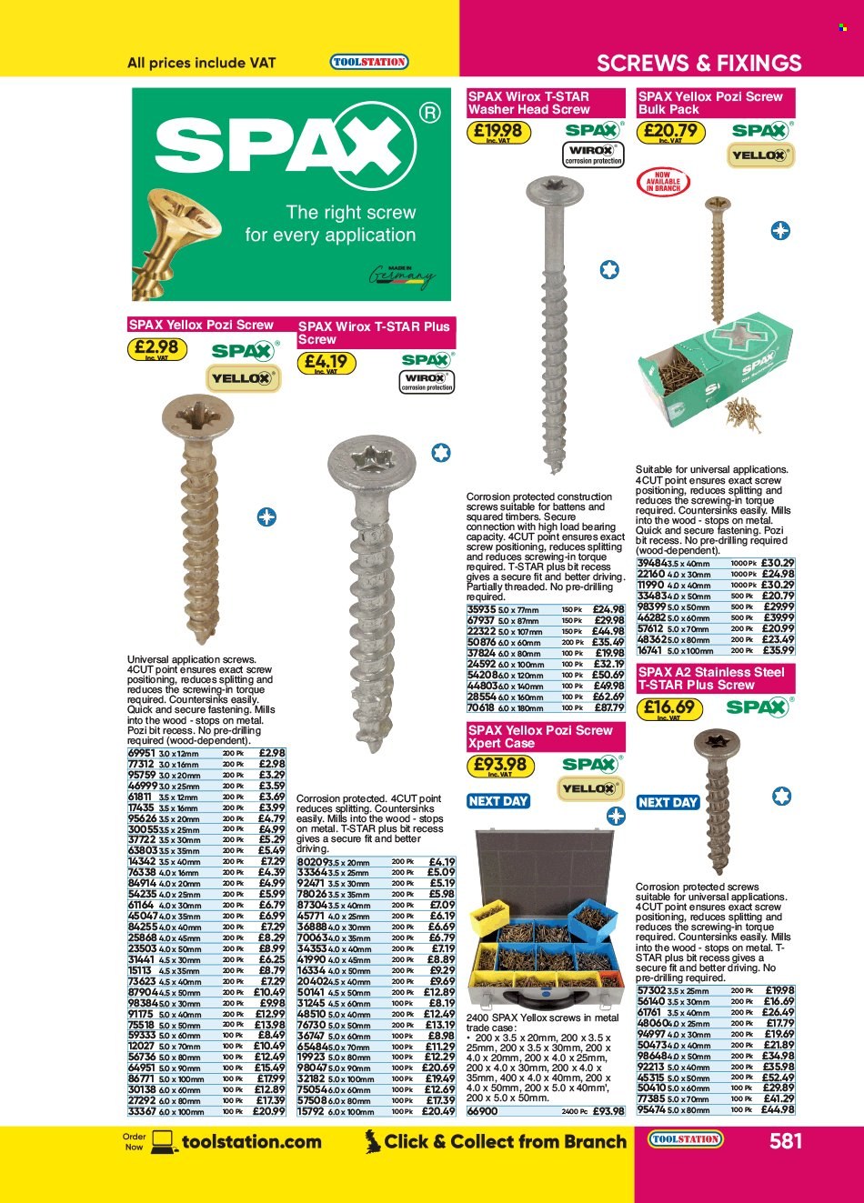 Toolstation offer . Page 581.