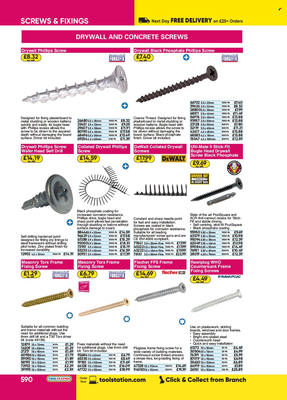 Toolstation offer . Page 590.