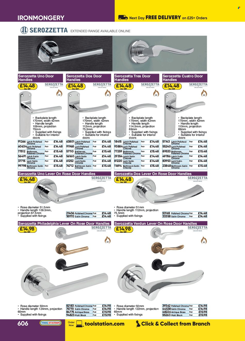 Toolstation offer . Page 606.