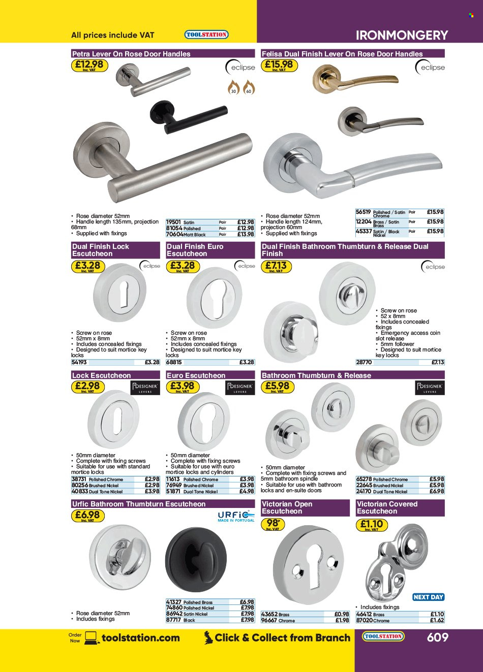 Toolstation offer . Page 609.