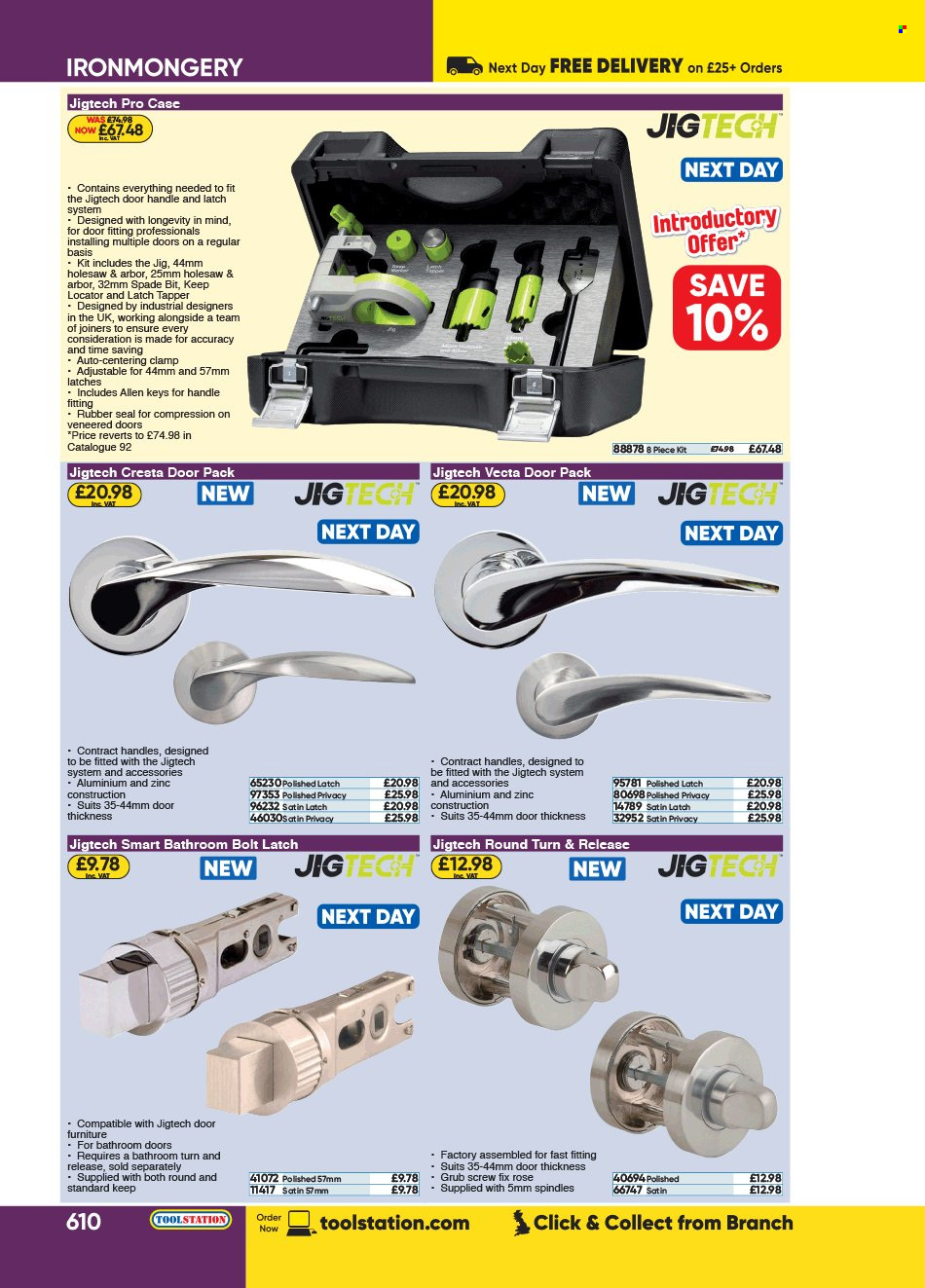 Toolstation offer . Page 610.