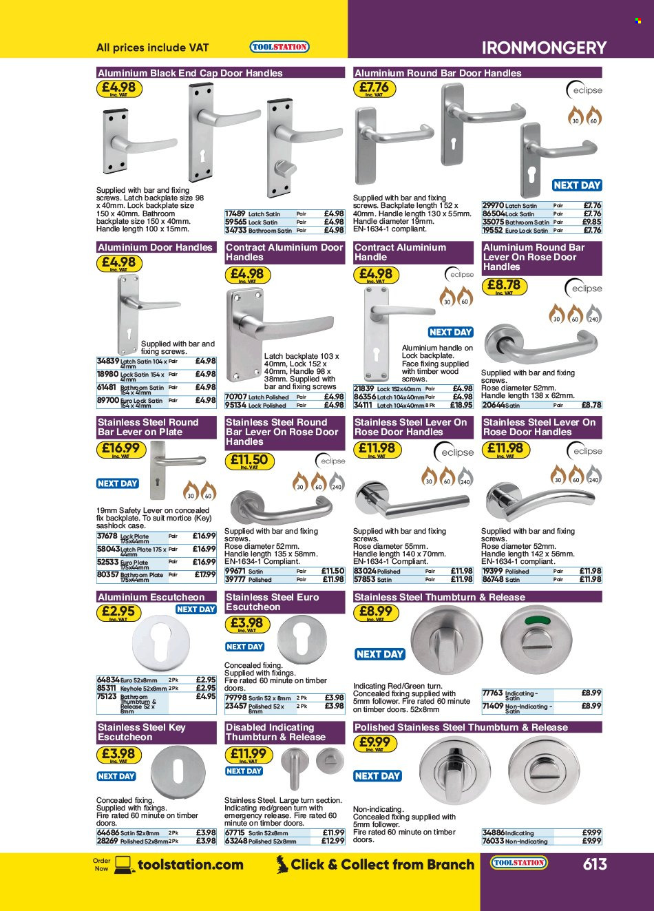 Toolstation offer . Page 613.