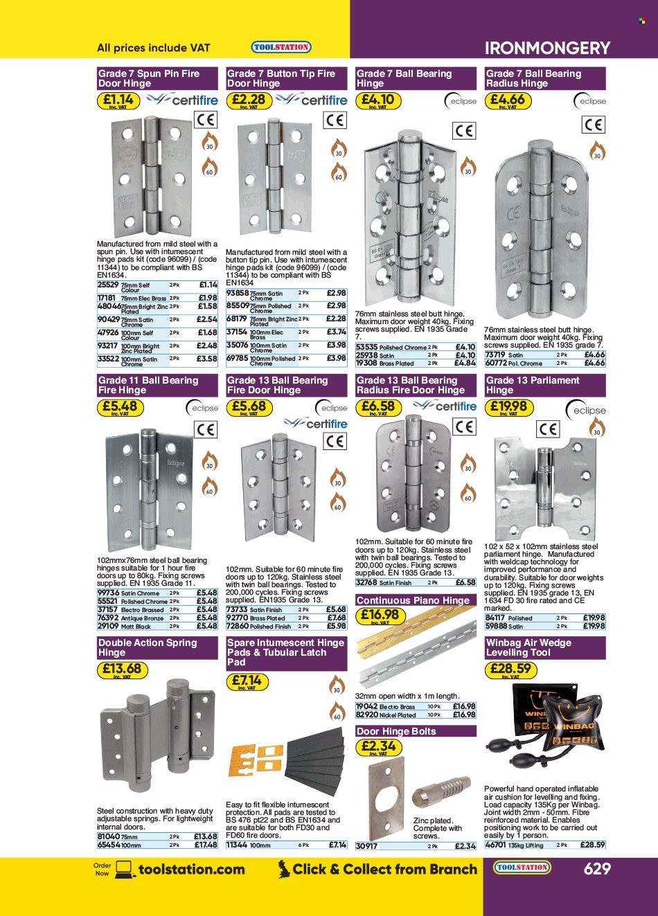 Toolstation offer . Page 629.