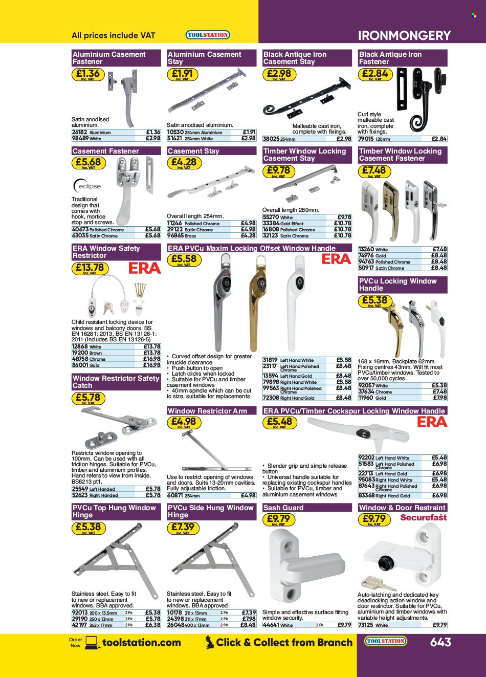Toolstation offer . Page 643.