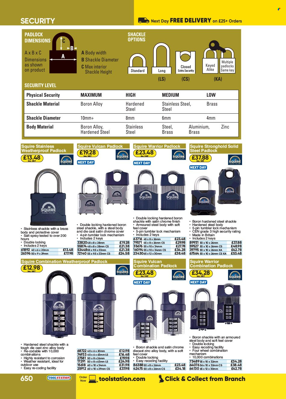 Toolstation offer . Page 650.