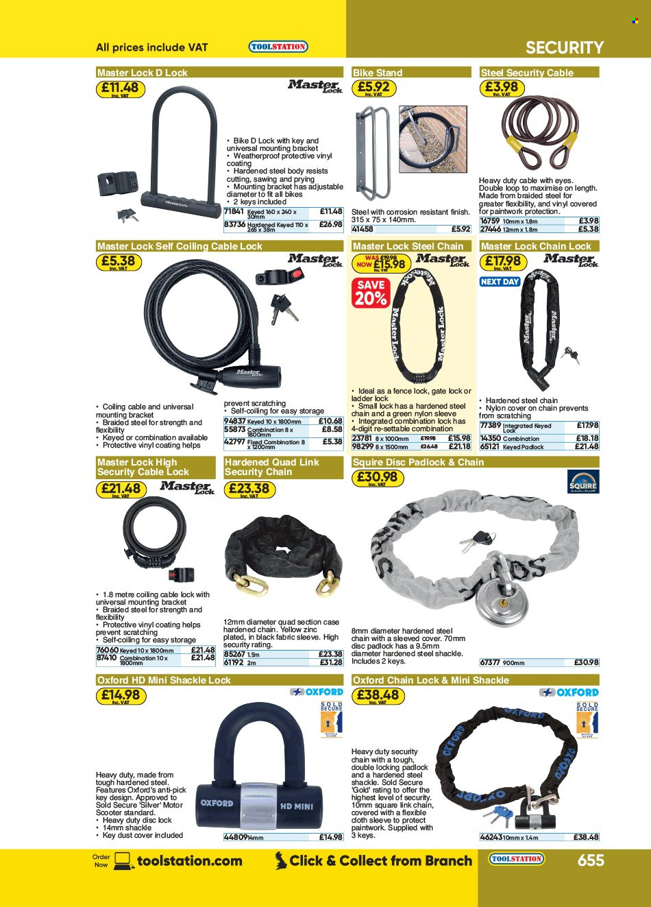 Toolstation offer . Page 655.