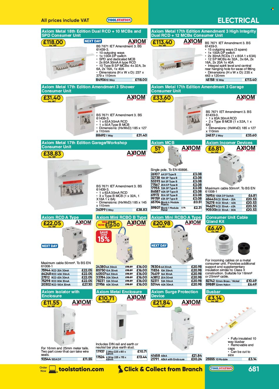 Toolstation offer . Page 681.