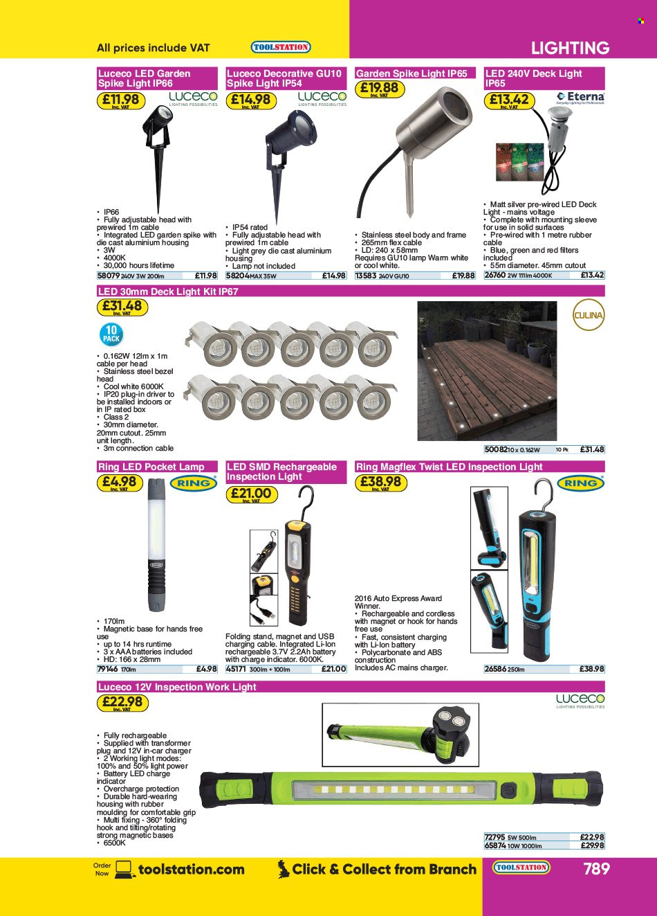 Toolstation offer . Page 789.