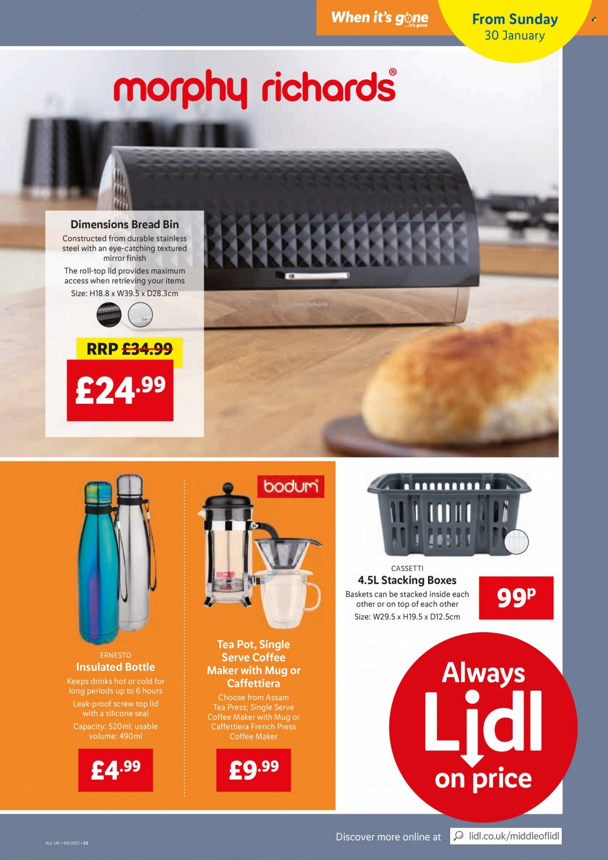 Lidl offer  - 27.1.2022 - 2.2.2022. Page 23.