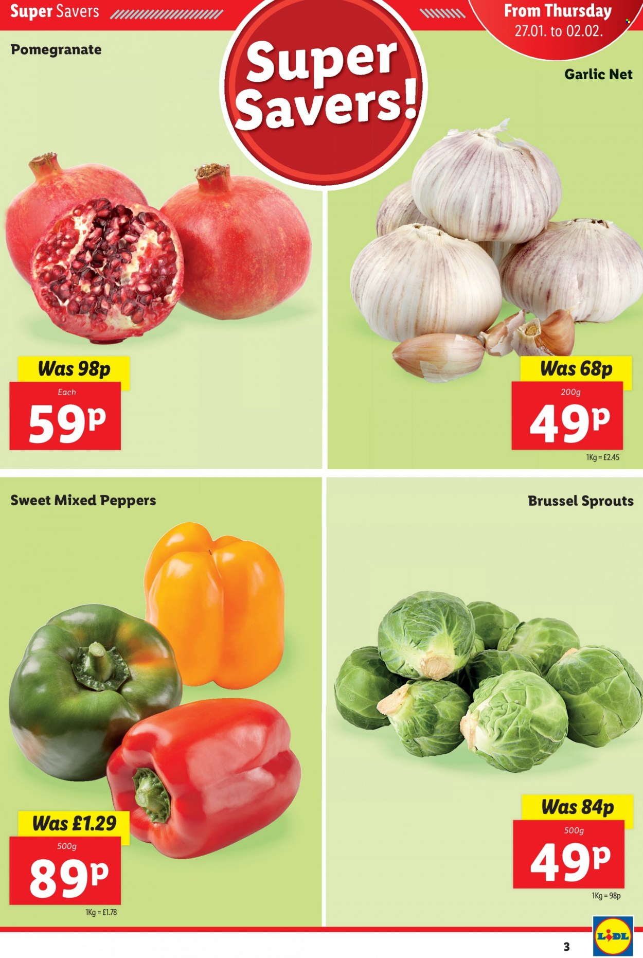 Lidl offer  - 27.1.2022 - 2.2.2022. Page 3.