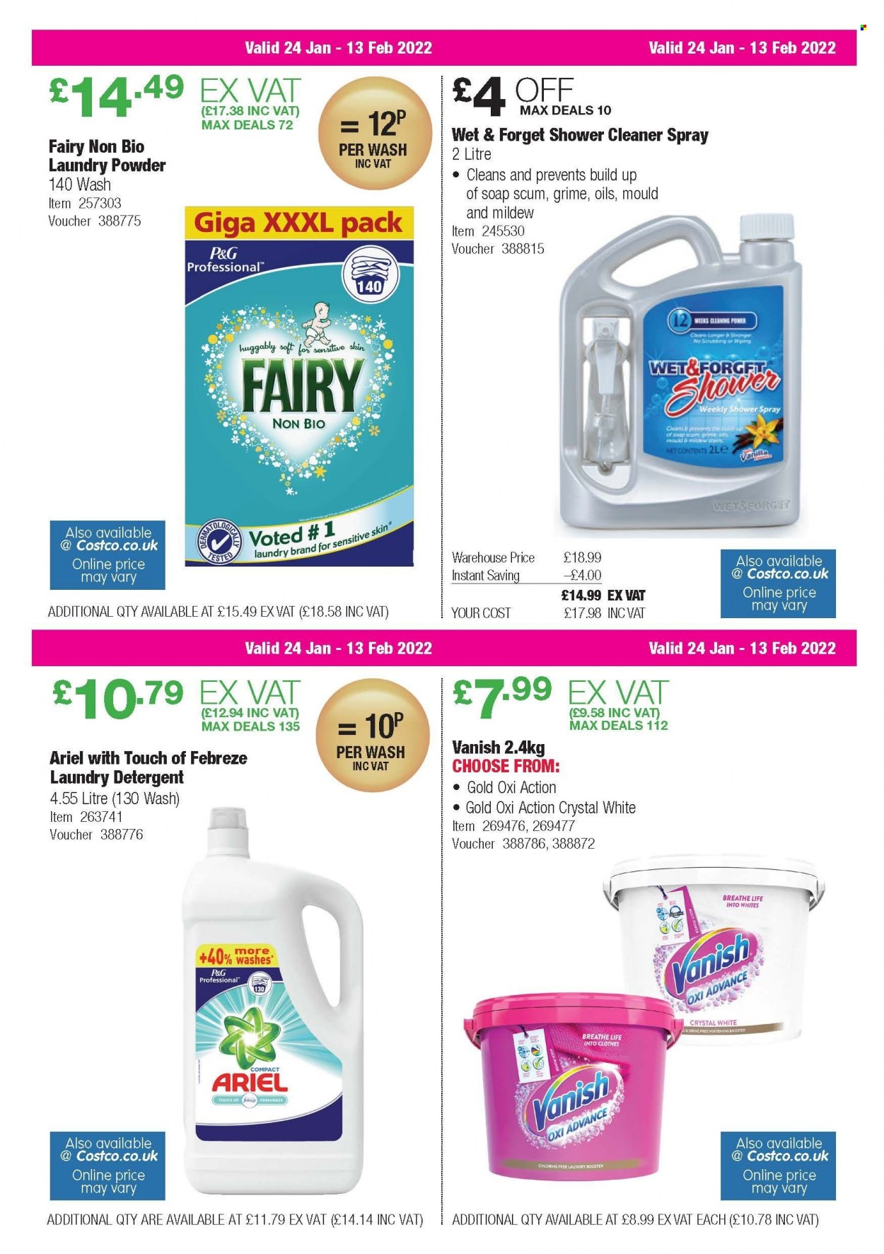 Costco offer  - 24.1.2022 - 13.2.2022. Page 12.