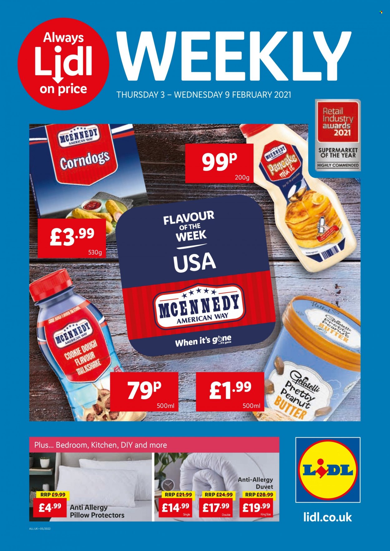 Lidl offer  - 3.2.2022 - 9.2.2022. Page 1.
