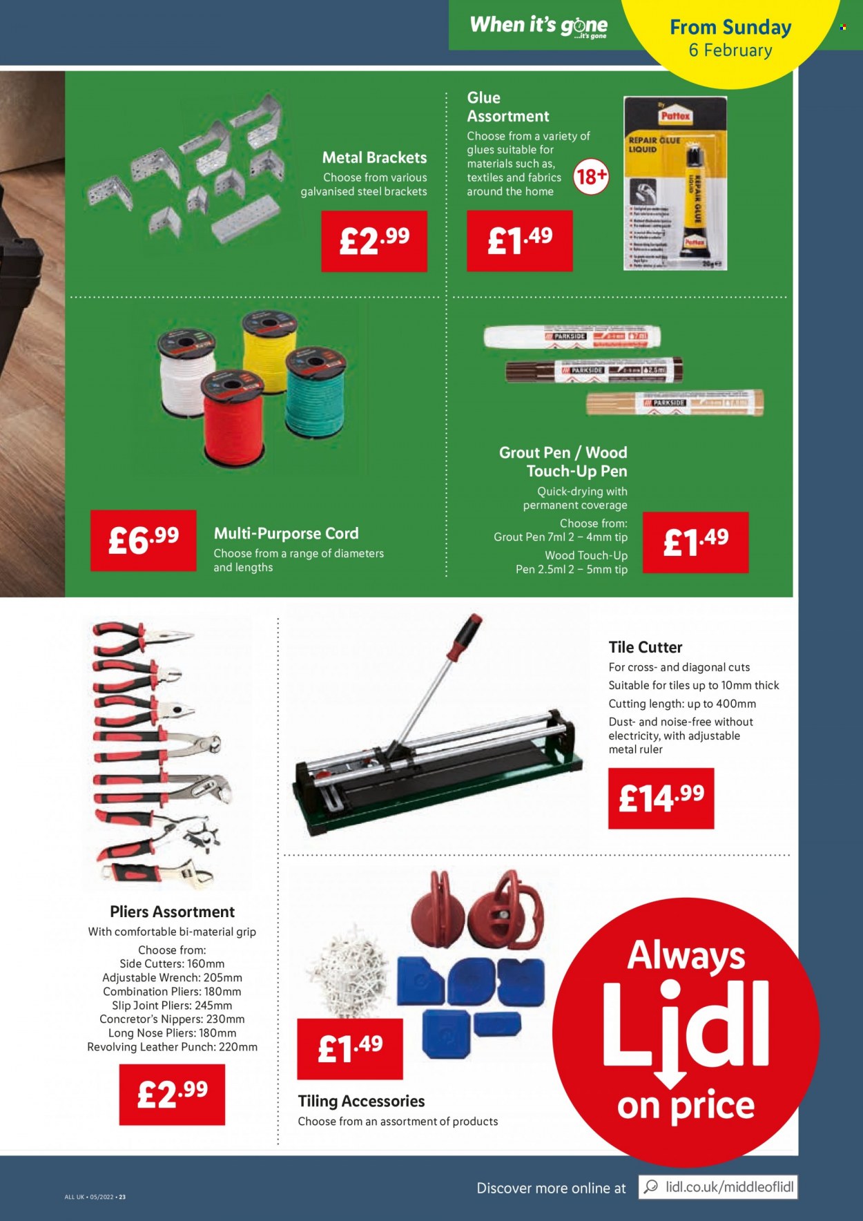 Lidl offer  - 3.2.2022 - 9.2.2022. Page 23.