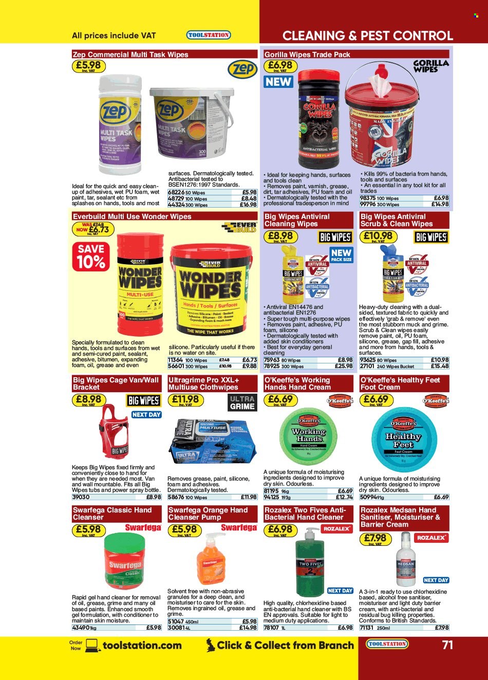 Toolstation offer . Page 71.