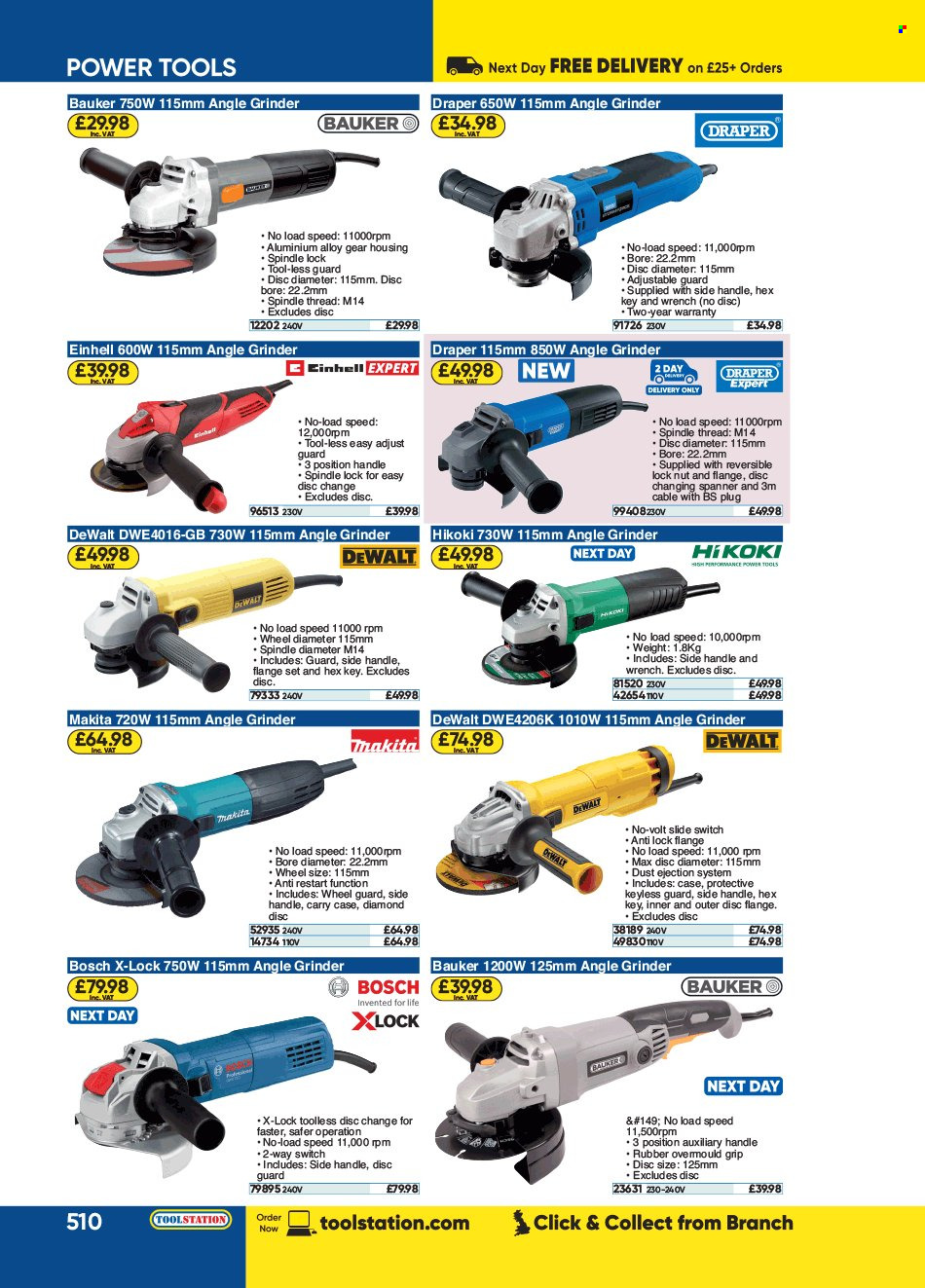 Toolstation offer . Page 510.