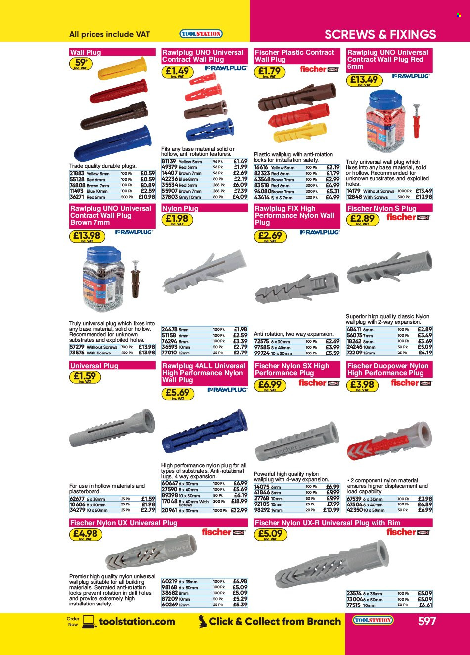 Toolstation offer . Page 597.