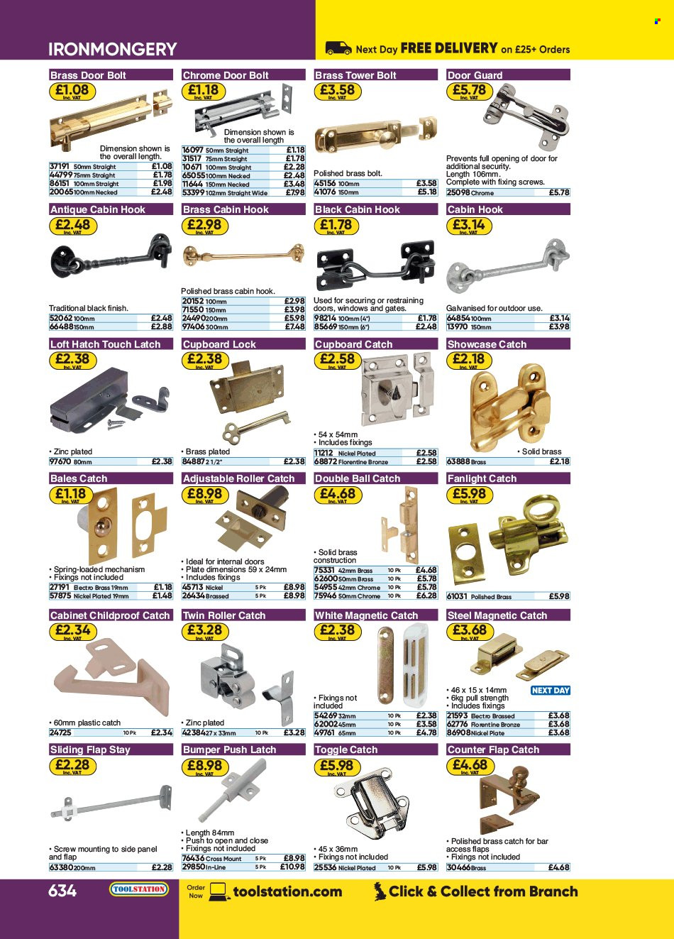 Toolstation offer . Page 634.
