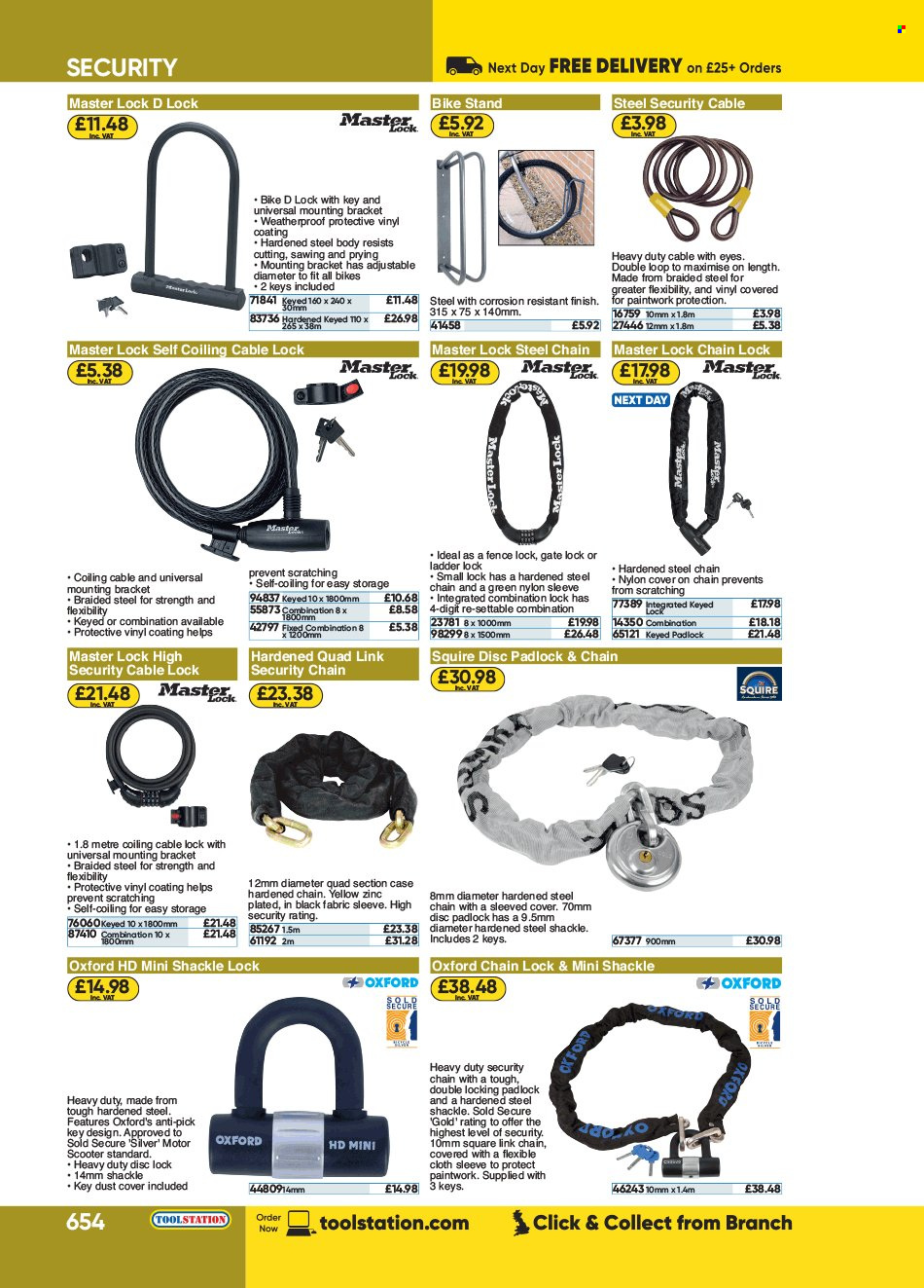 Toolstation offer . Page 654.