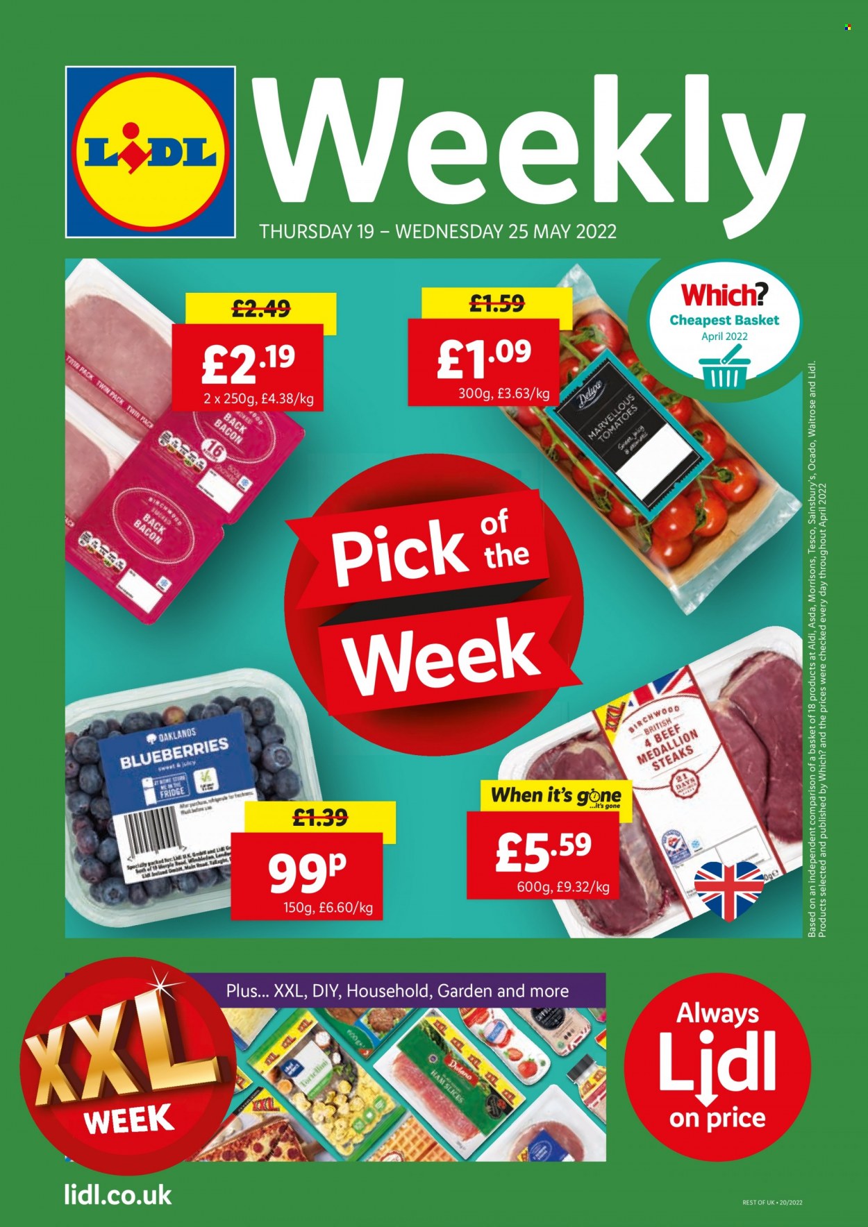 Lidl offer  - 19.5.2022 - 25.5.2022. Page 1.