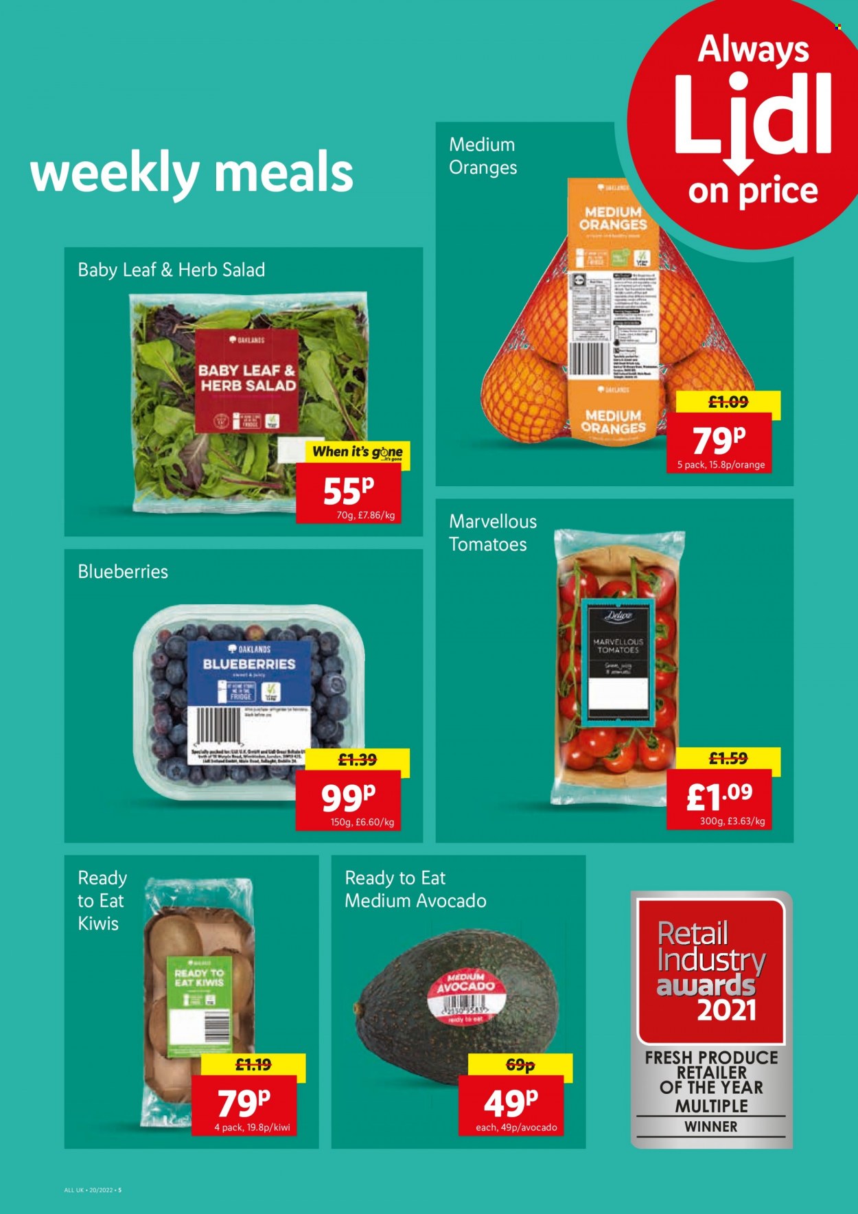 Lidl offer  - 19.5.2022 - 25.5.2022. Page 5.