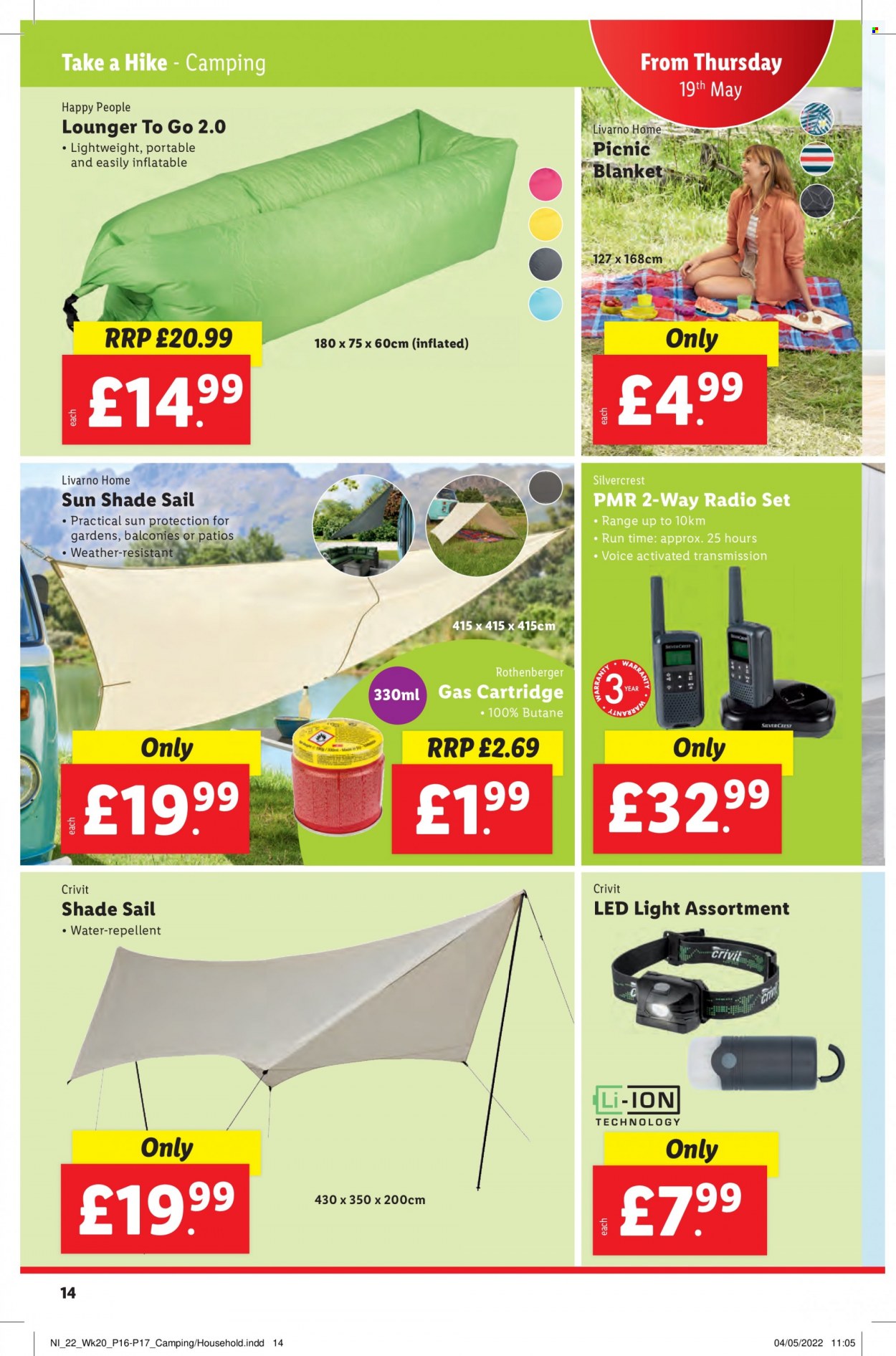 Lidl offer  - 19.5.2022 - 25.5.2022. Page 14.