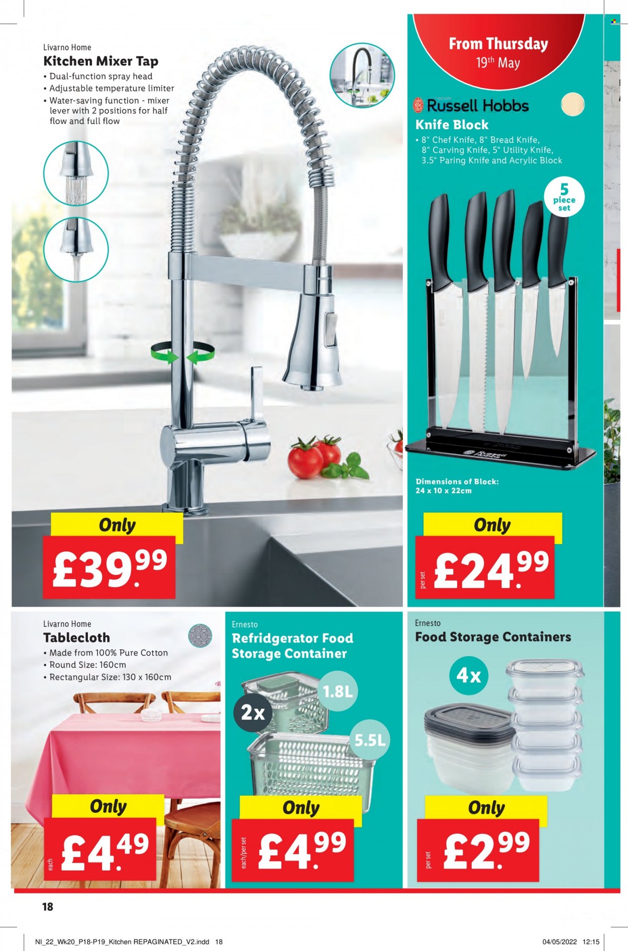 Lidl offer  - 19.5.2022 - 25.5.2022. Page 18.