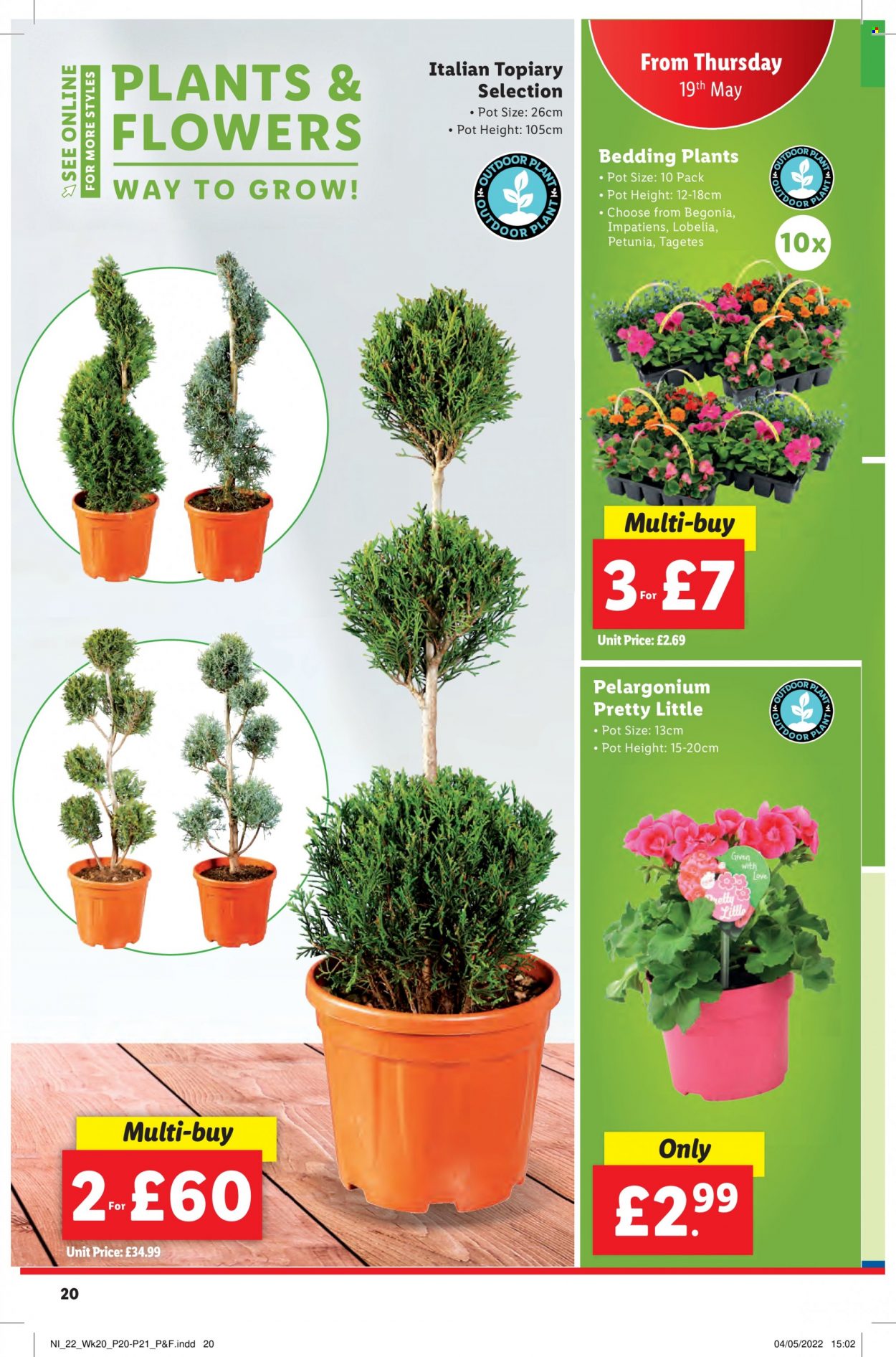 Lidl offer  - 19.5.2022 - 25.5.2022. Page 20.
