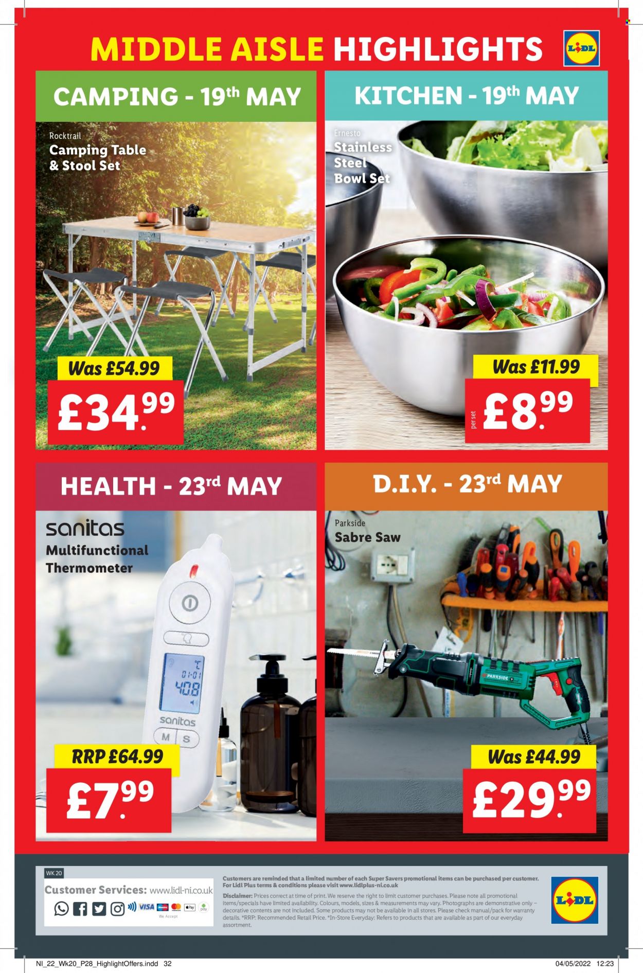Lidl offer  - 19.5.2022 - 25.5.2022. Page 28.