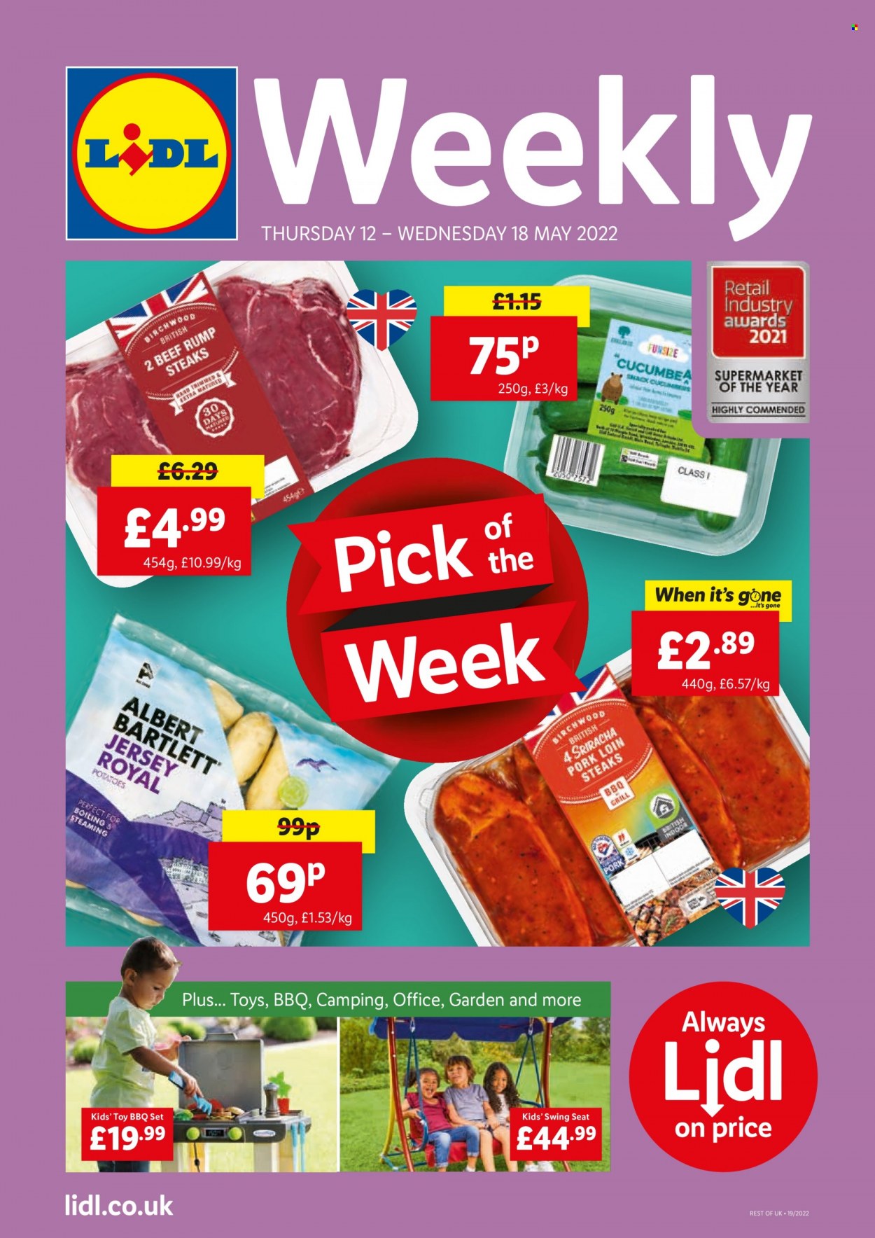 Lidl offer  - 12.5.2022 - 18.5.2022. Page 1.