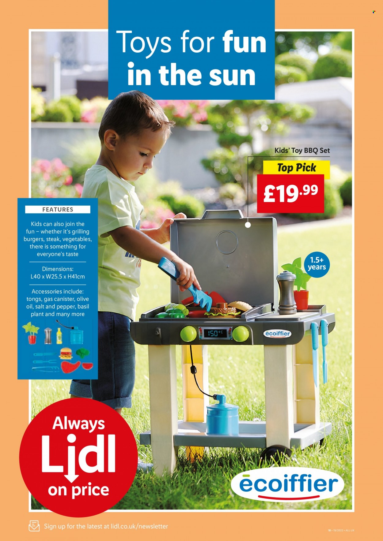 Lidl offer  - 12.5.2022 - 18.5.2022. Page 18.