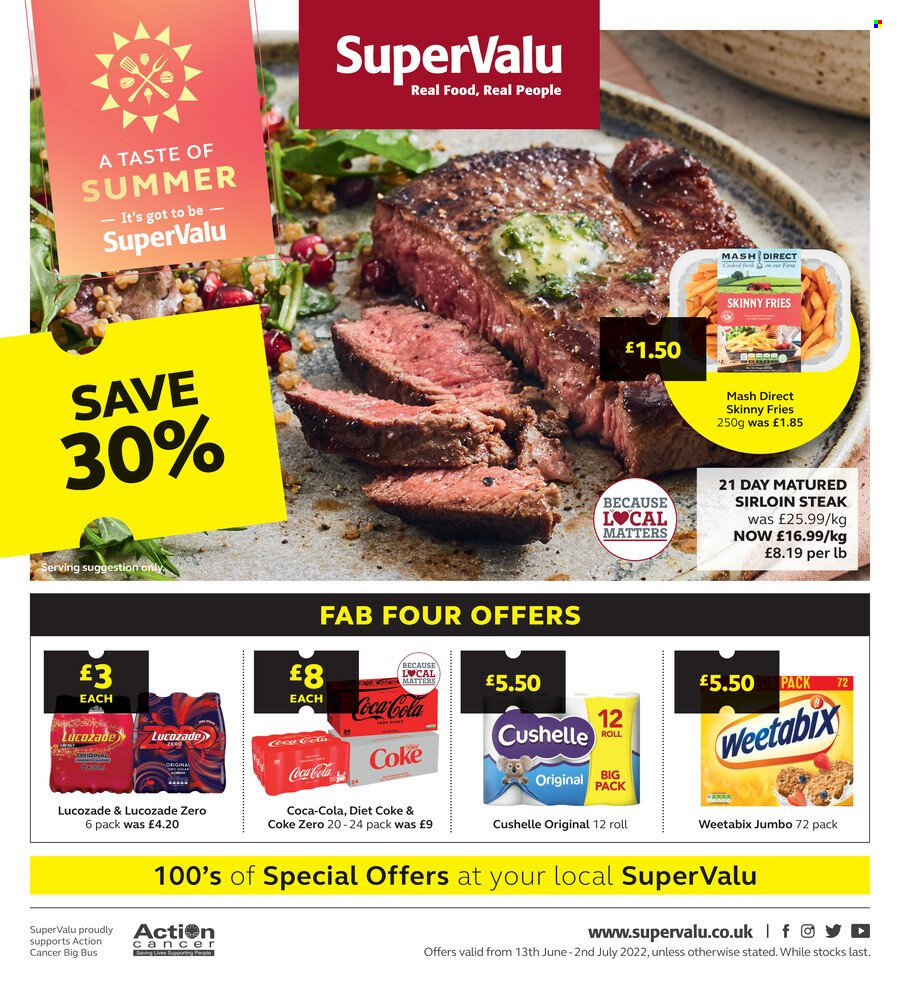 SuperValu offer  - 13.6.2022 - 2.7.2022. Page 1.