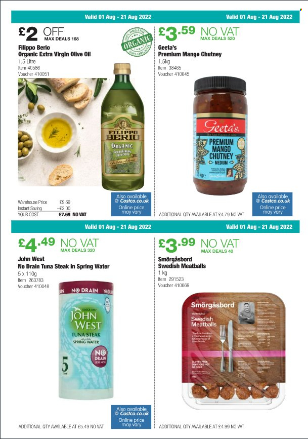 Costco offer  - 1.8.2022 - 21.8.2022. Page 6.