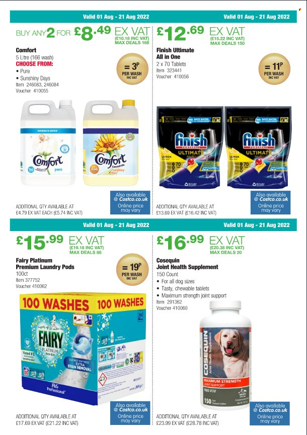 Costco offer  - 1.8.2022 - 21.8.2022. Page 13.