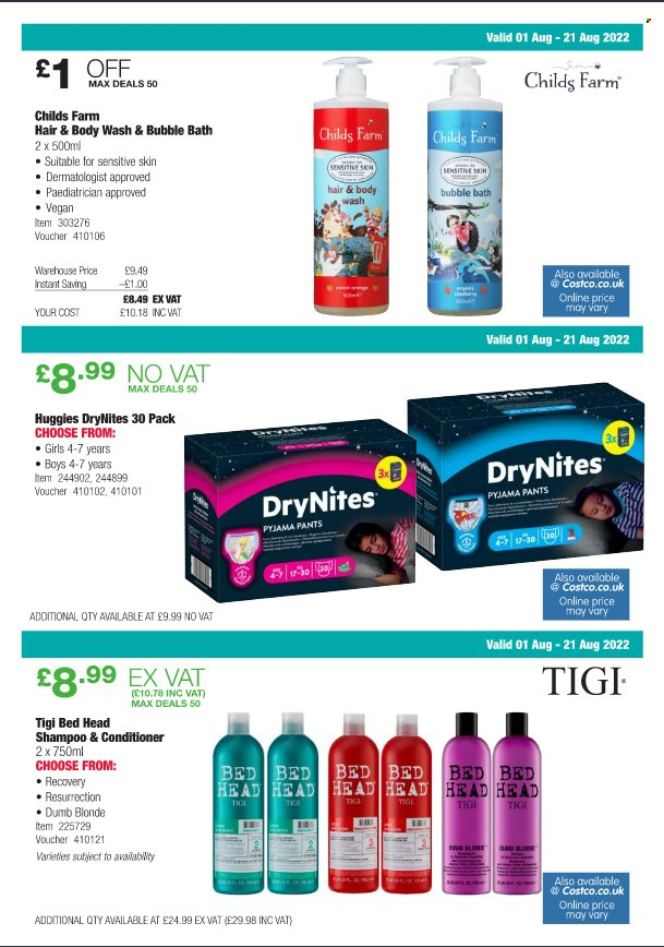 Costco offer  - 1.8.2022 - 21.8.2022. Page 17.