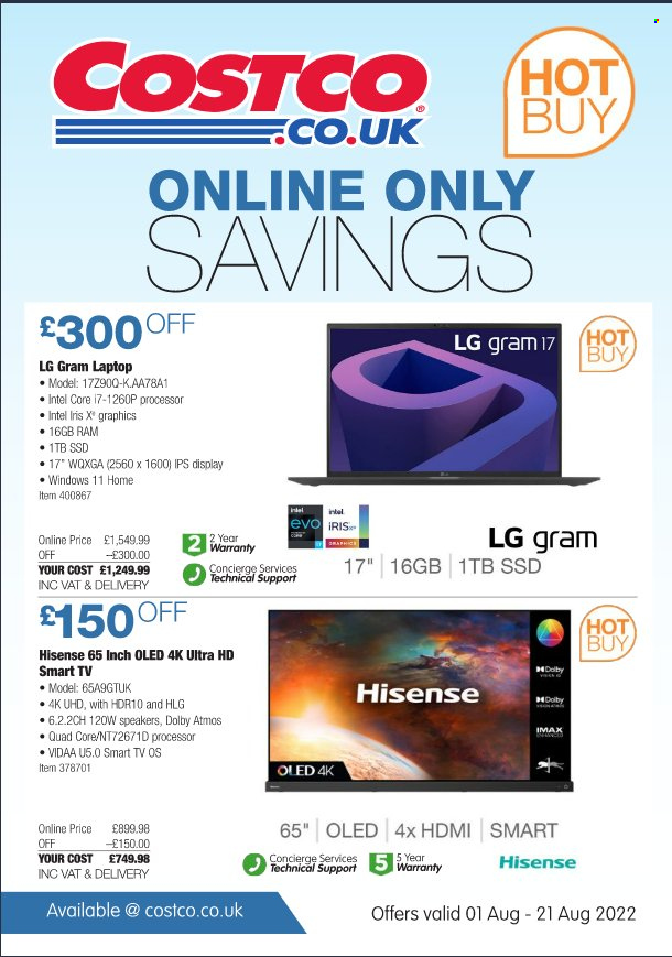 Costco offer  - 1.8.2022 - 21.8.2022. Page 20.