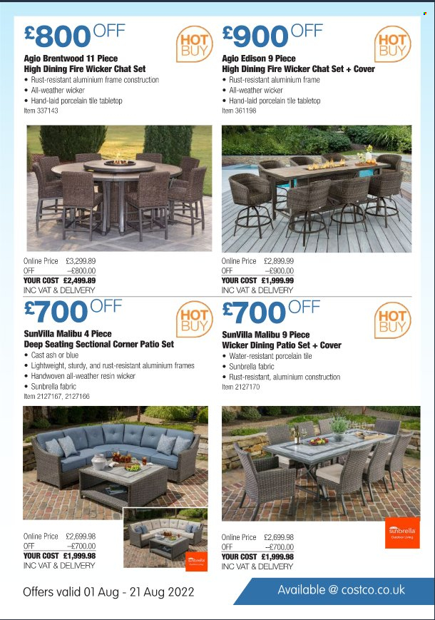 Costco offer  - 1.8.2022 - 21.8.2022. Page 21.