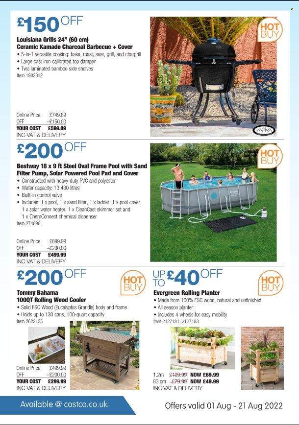 Costco offer  - 1.8.2022 - 21.8.2022. Page 22.